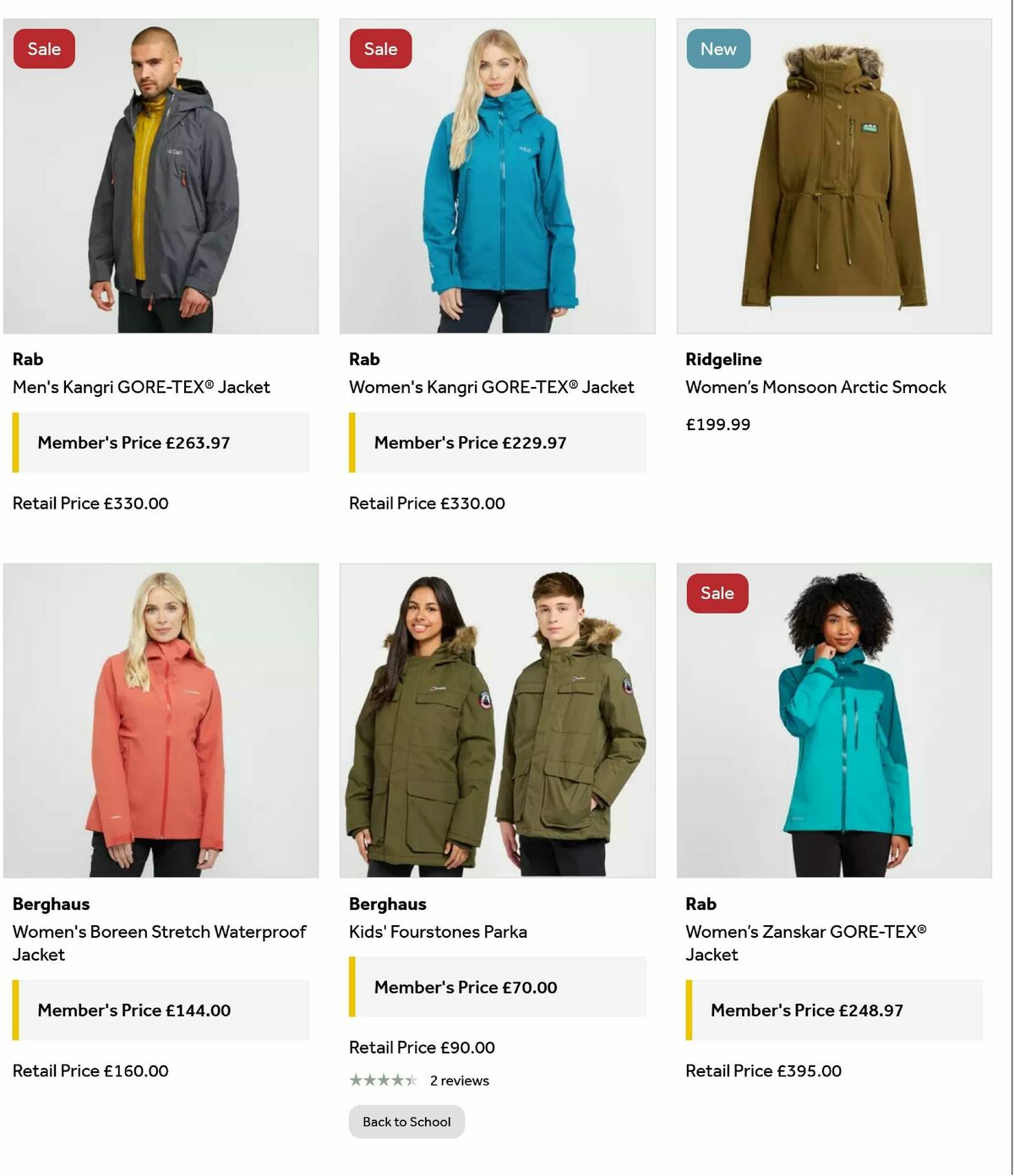 GO Outdoors Offers from 1 October