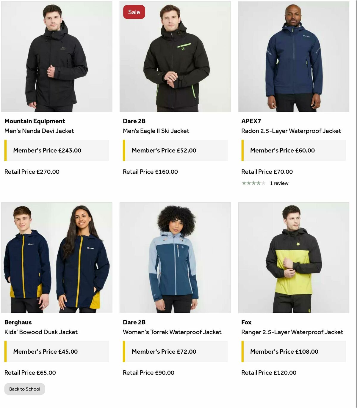 GO Outdoors Offers from 1 October