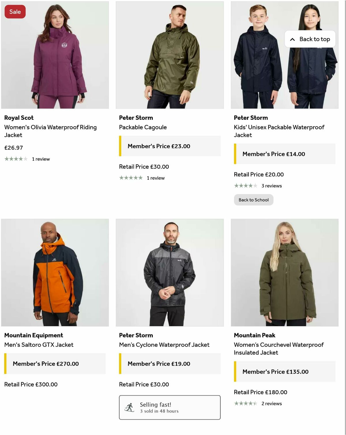 GO Outdoors Offers from 1 October