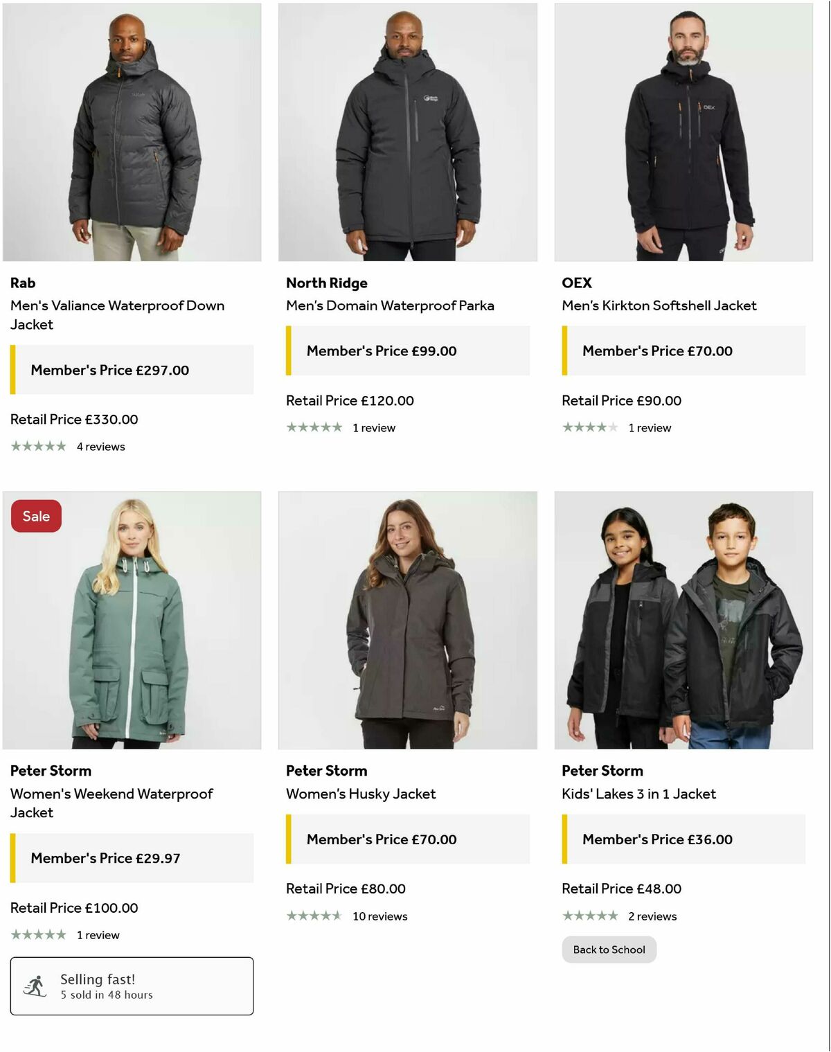 GO Outdoors Offers from 1 October