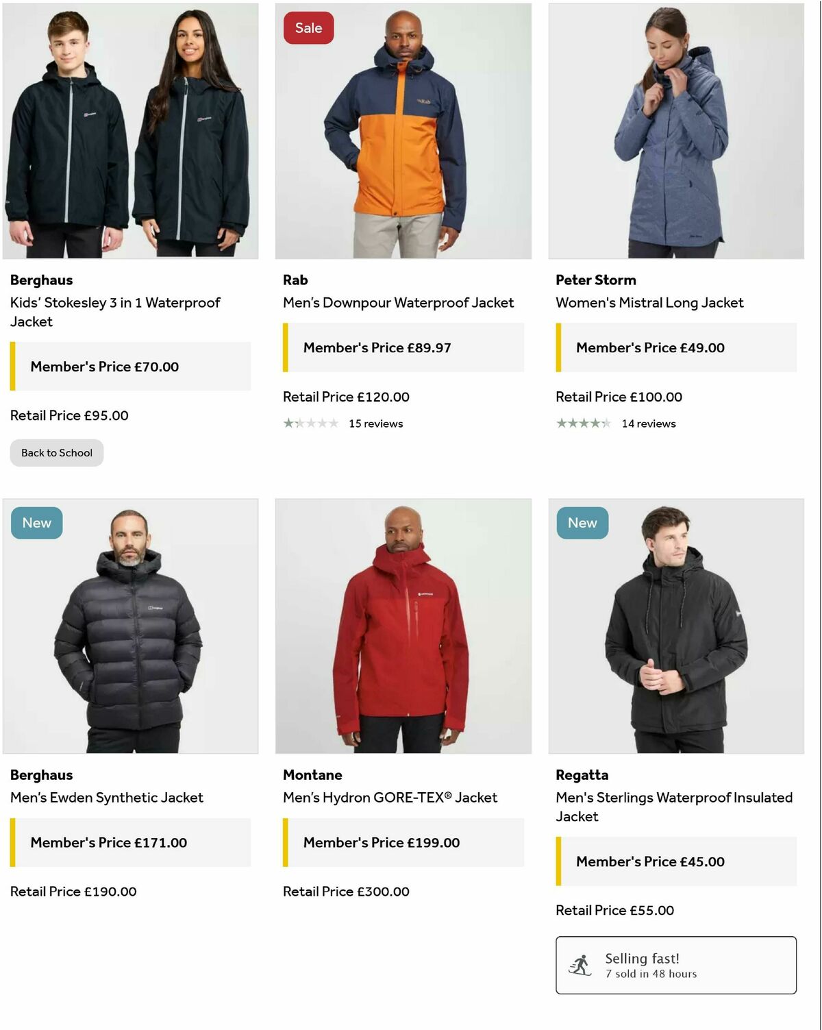 GO Outdoors Offers from 1 October