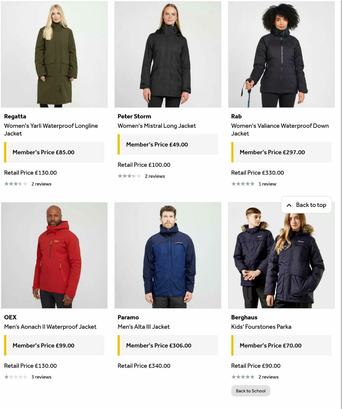 GO Outdoors Offers from 1 October