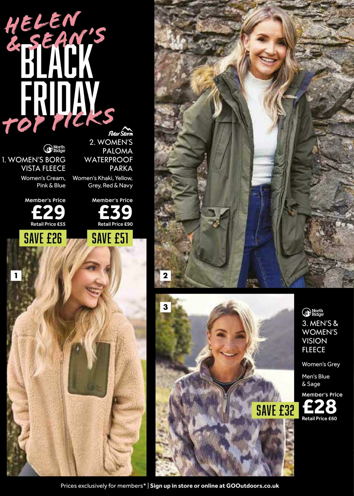 GO Outdoors Black Friday Offers from 18 November