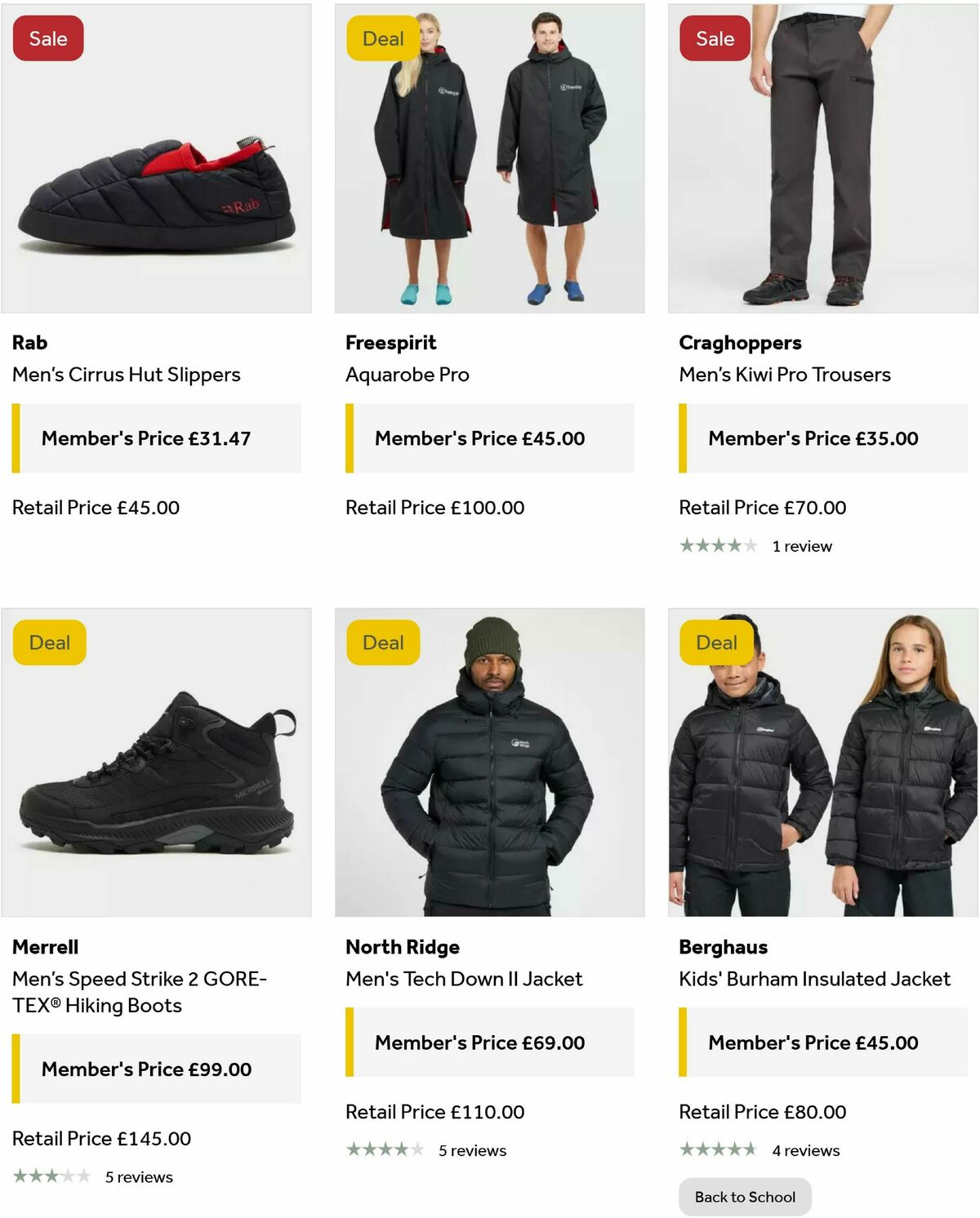GO Outdoors Offers from 16 December