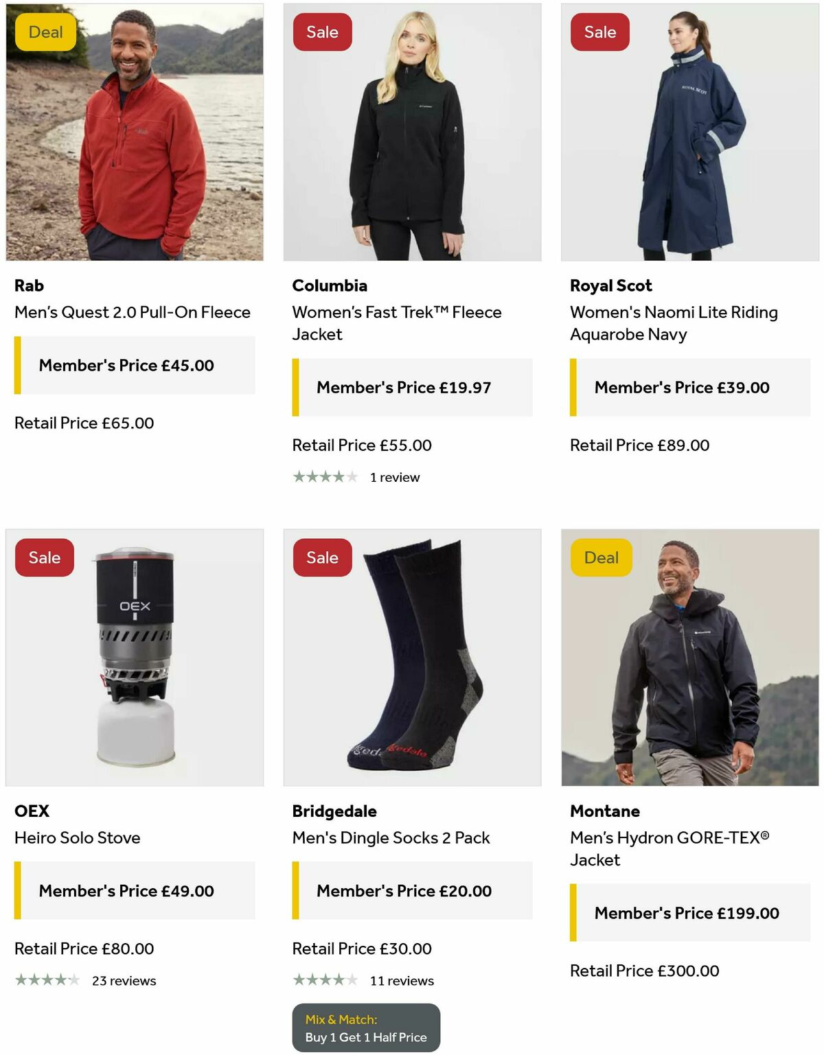GO Outdoors Offers from 16 December
