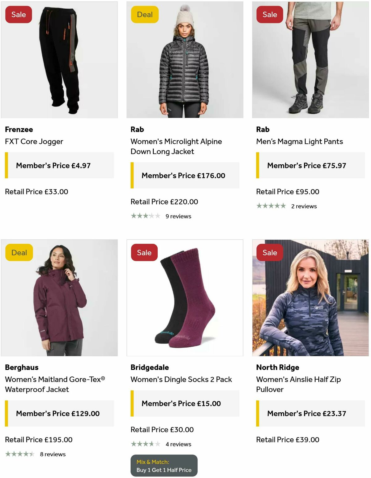 GO Outdoors Offers from 16 December