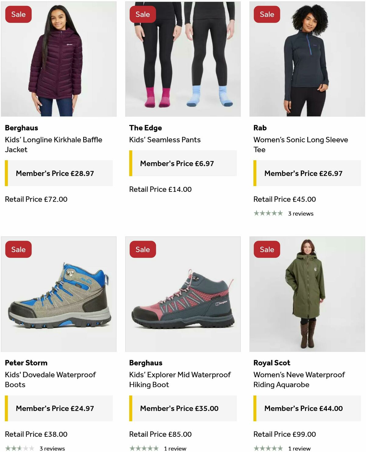 GO Outdoors Offers from 9 January