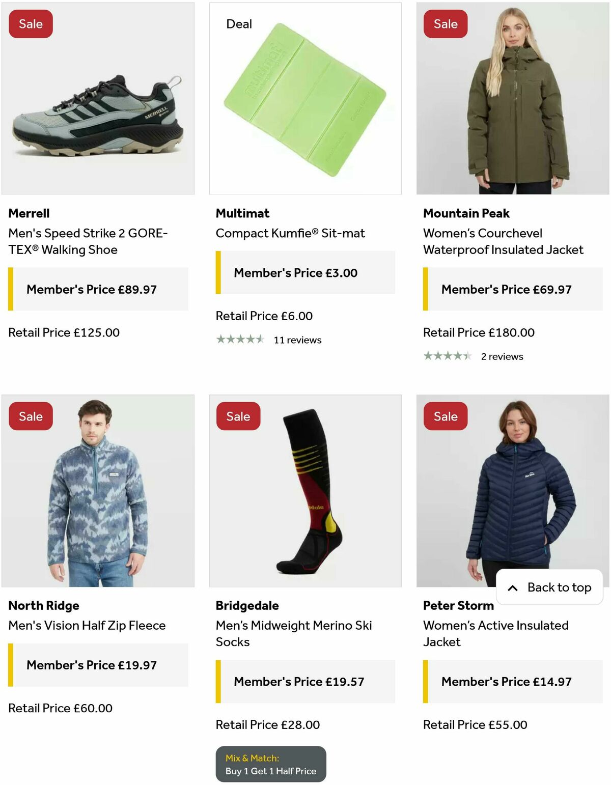 GO Outdoors Offers from 9 January