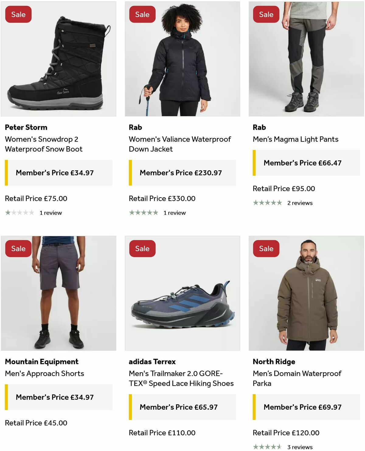 GO Outdoors Offers from 9 January