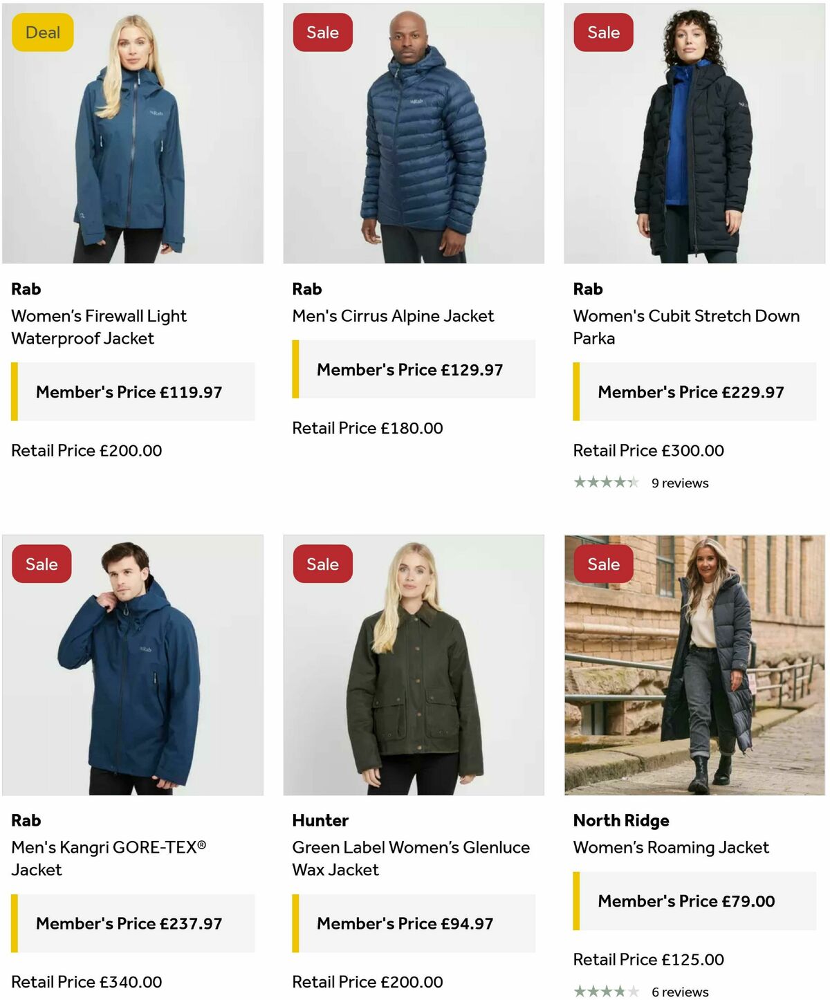 GO Outdoors Offers from 9 January