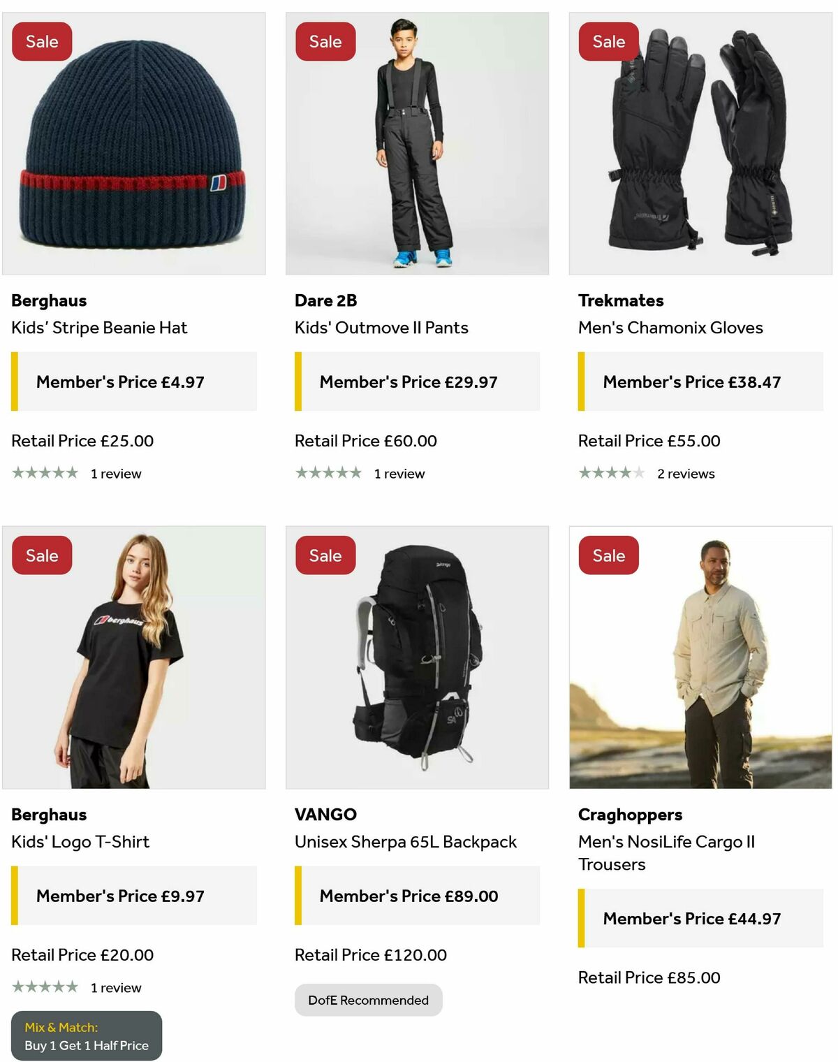 GO Outdoors Offers from 9 January