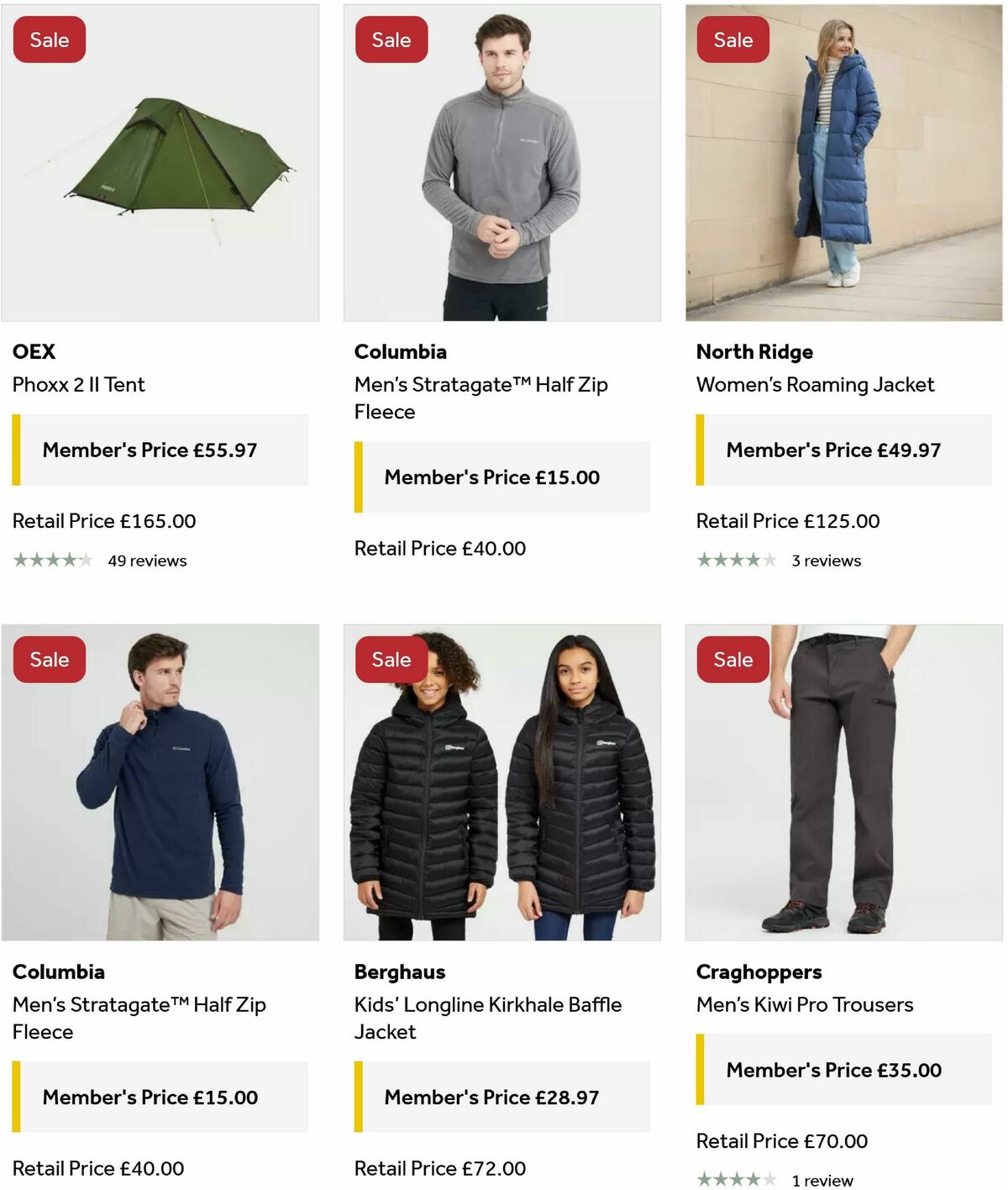 GO Outdoors Offers from 9 January