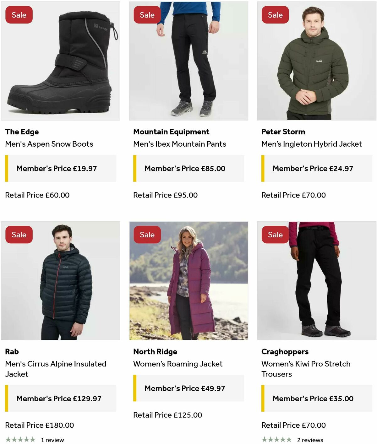 GO Outdoors Offers from 9 January