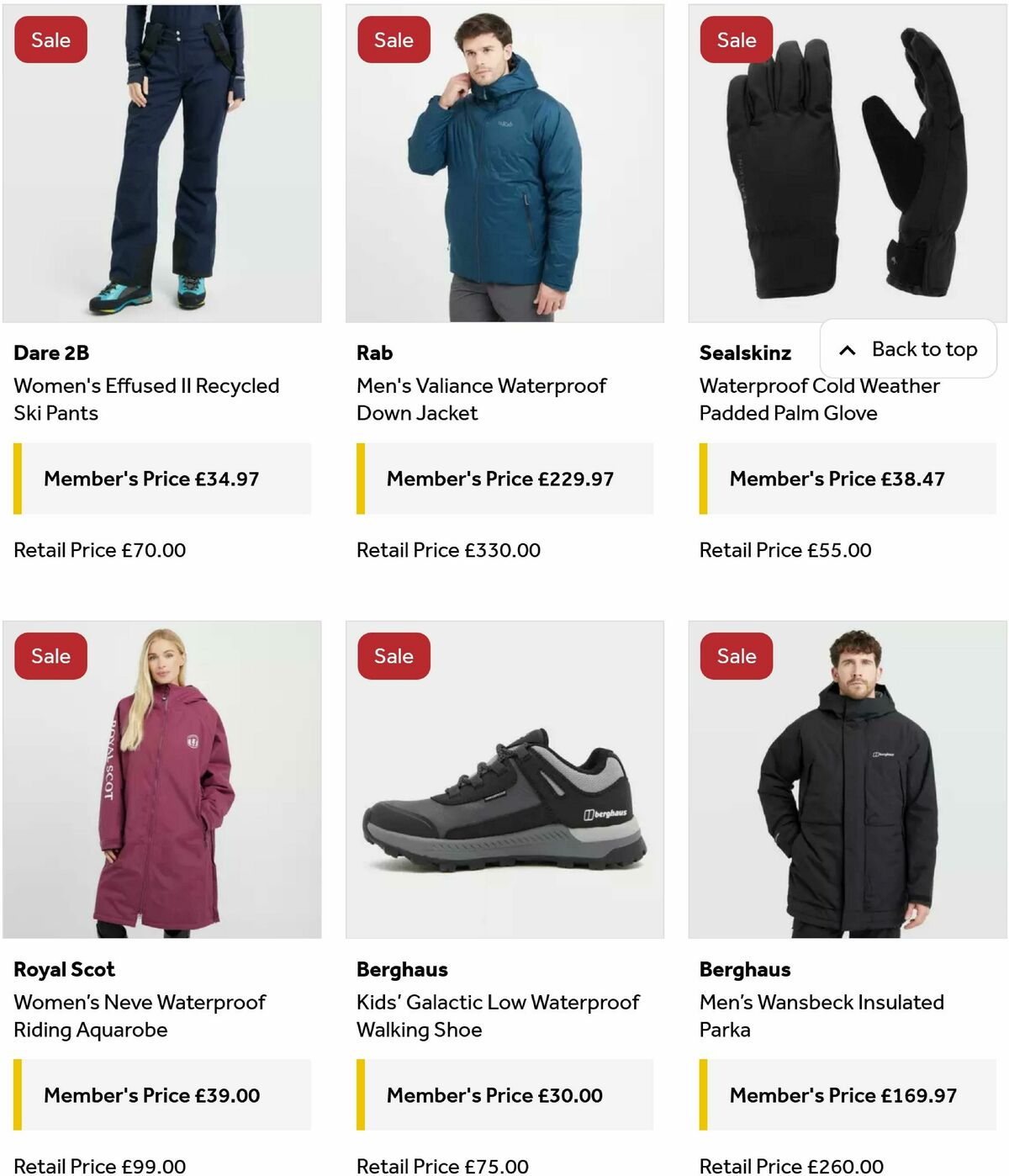 GO Outdoors Offers from 9 January