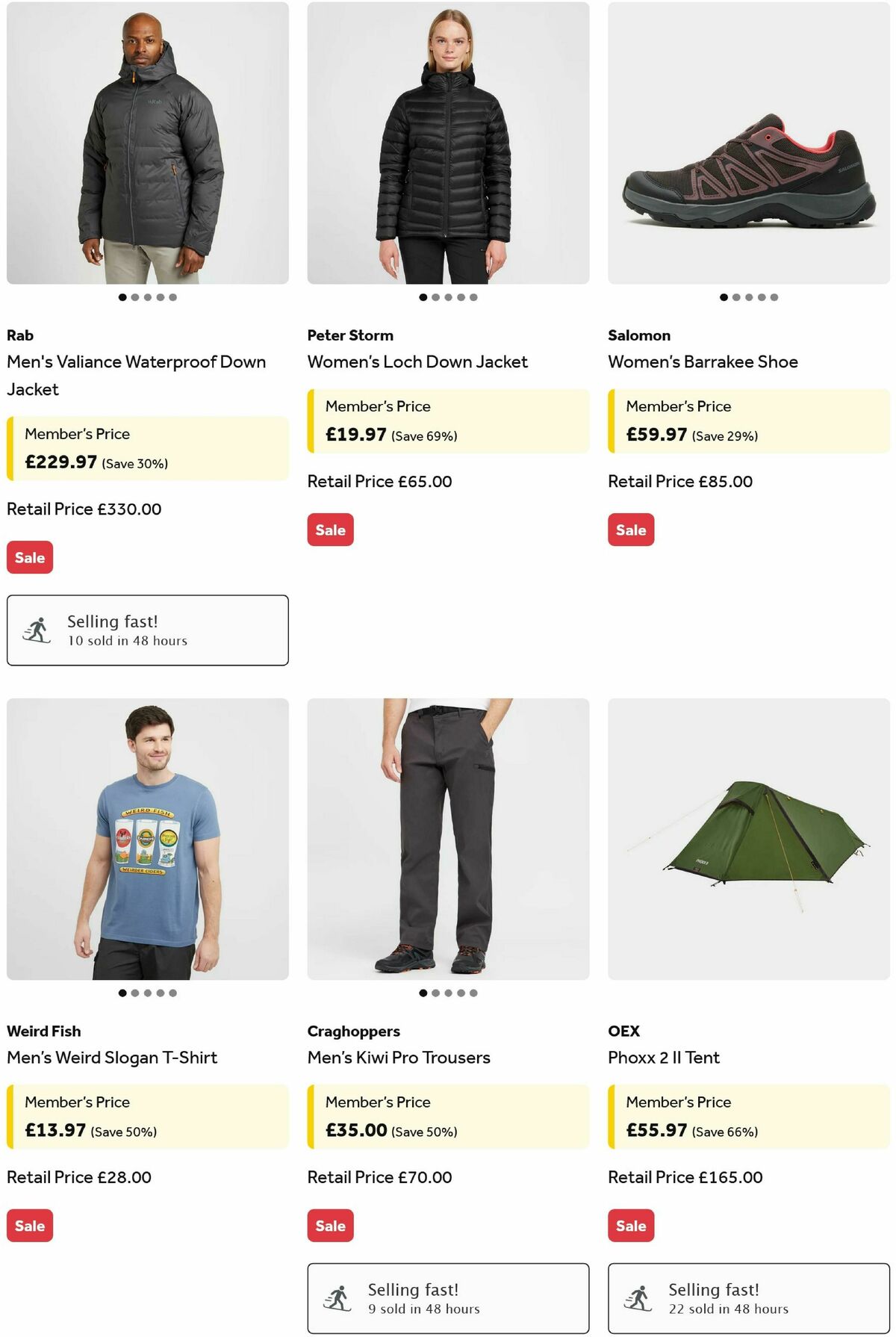 GO Outdoors Offers from 29 January