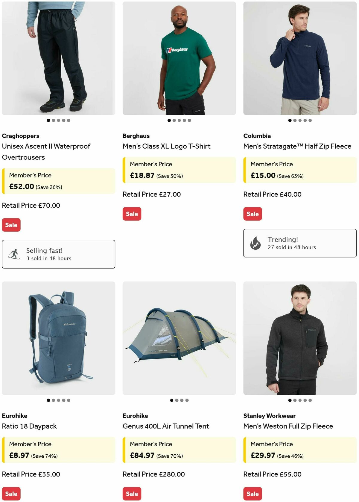 GO Outdoors Offers from 29 January