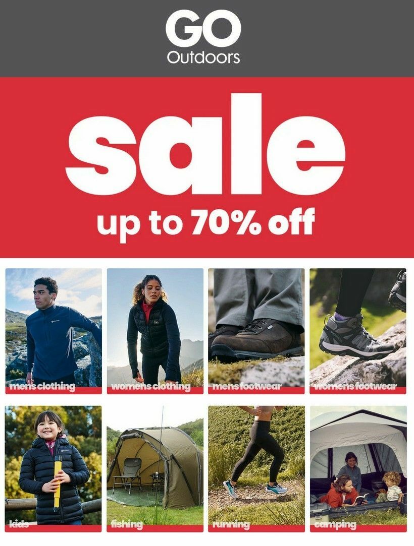 GO Outdoors Offers from 1 April