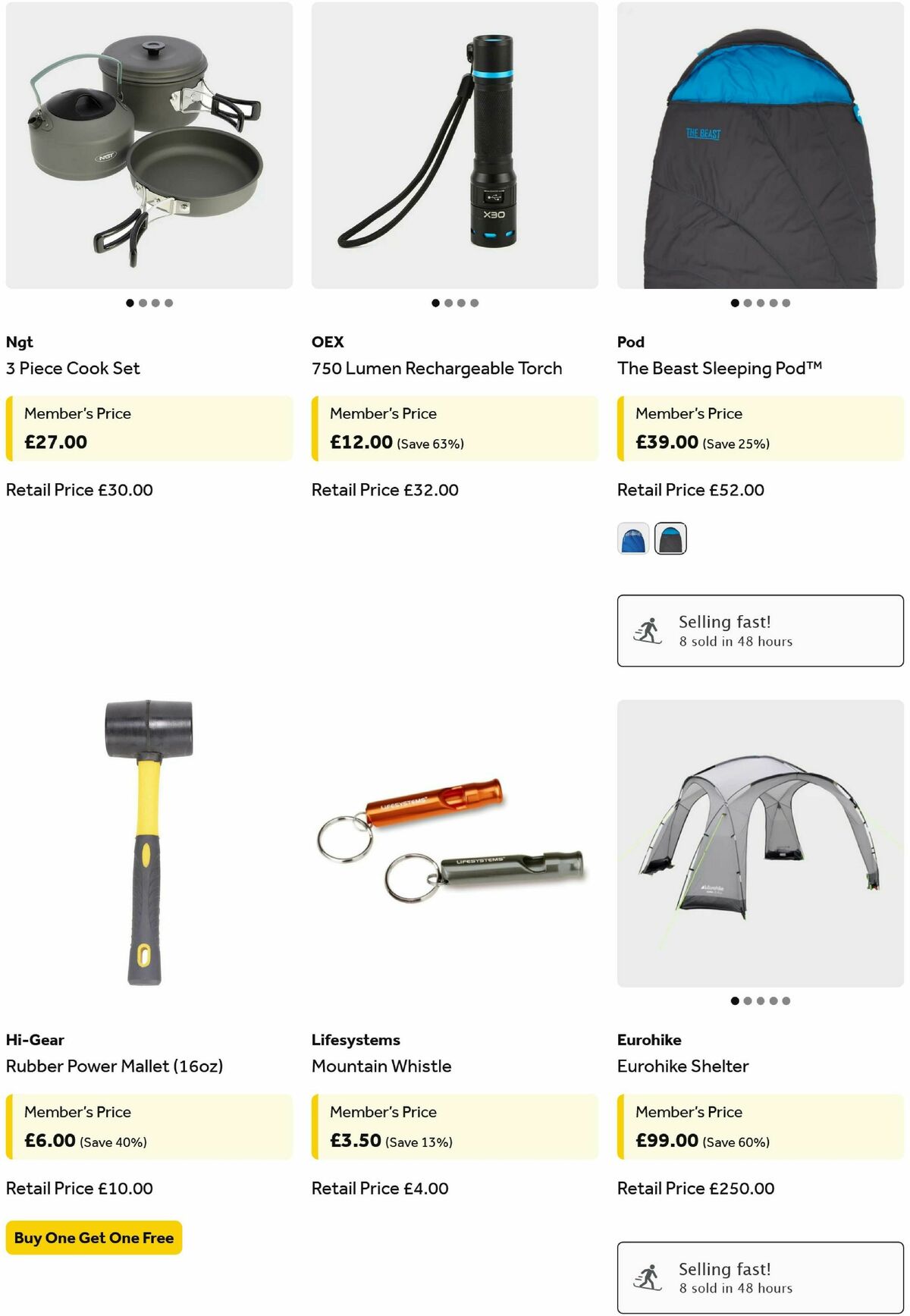 GO Outdoors Offers from 5 May
