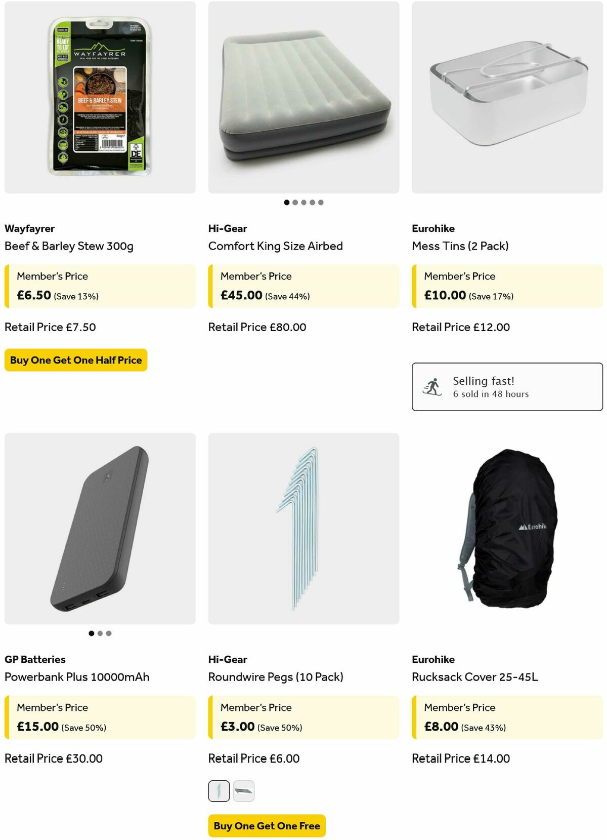 GO Outdoors Offers from 5 May