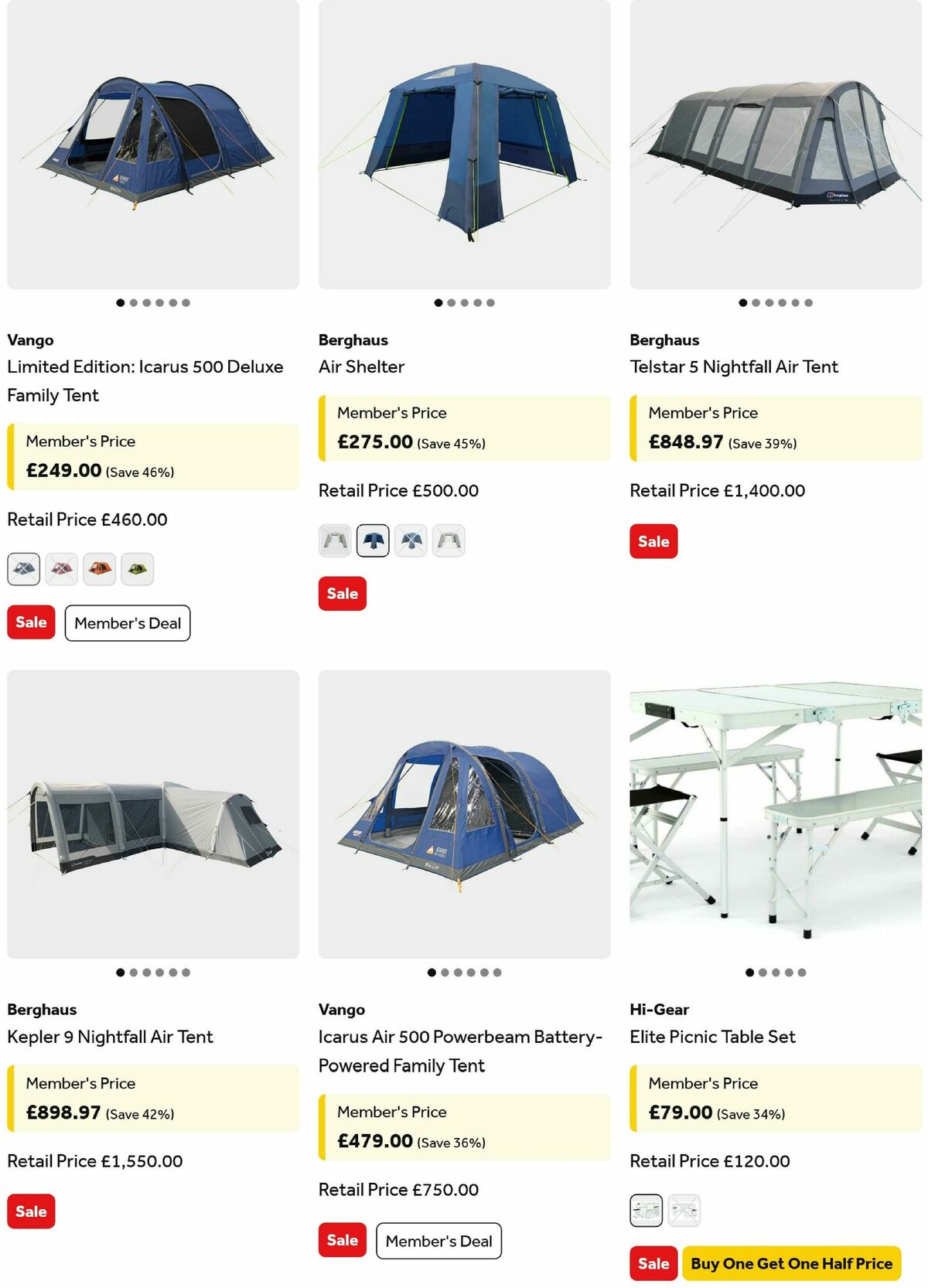 GO Outdoors Offers from 15 August