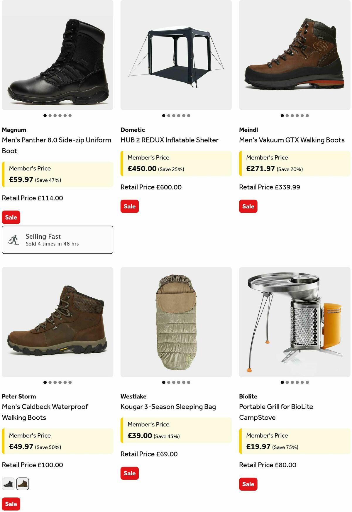 GO Outdoors Offers from 15 August
