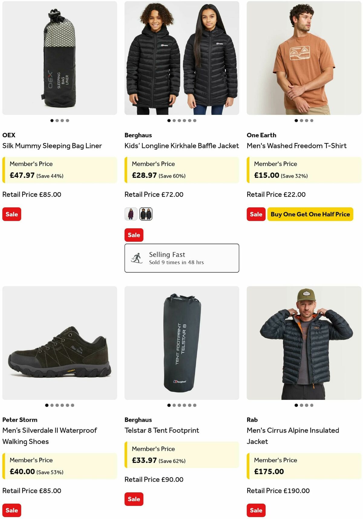 GO Outdoors Offers from 15 August