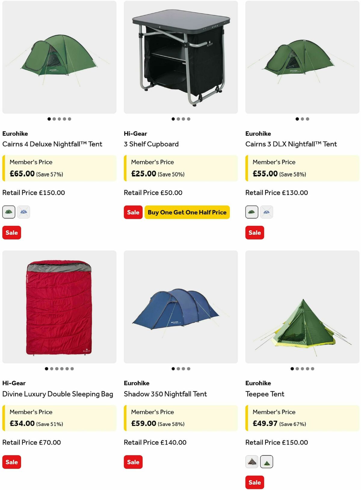 GO Outdoors Offers from 15 August