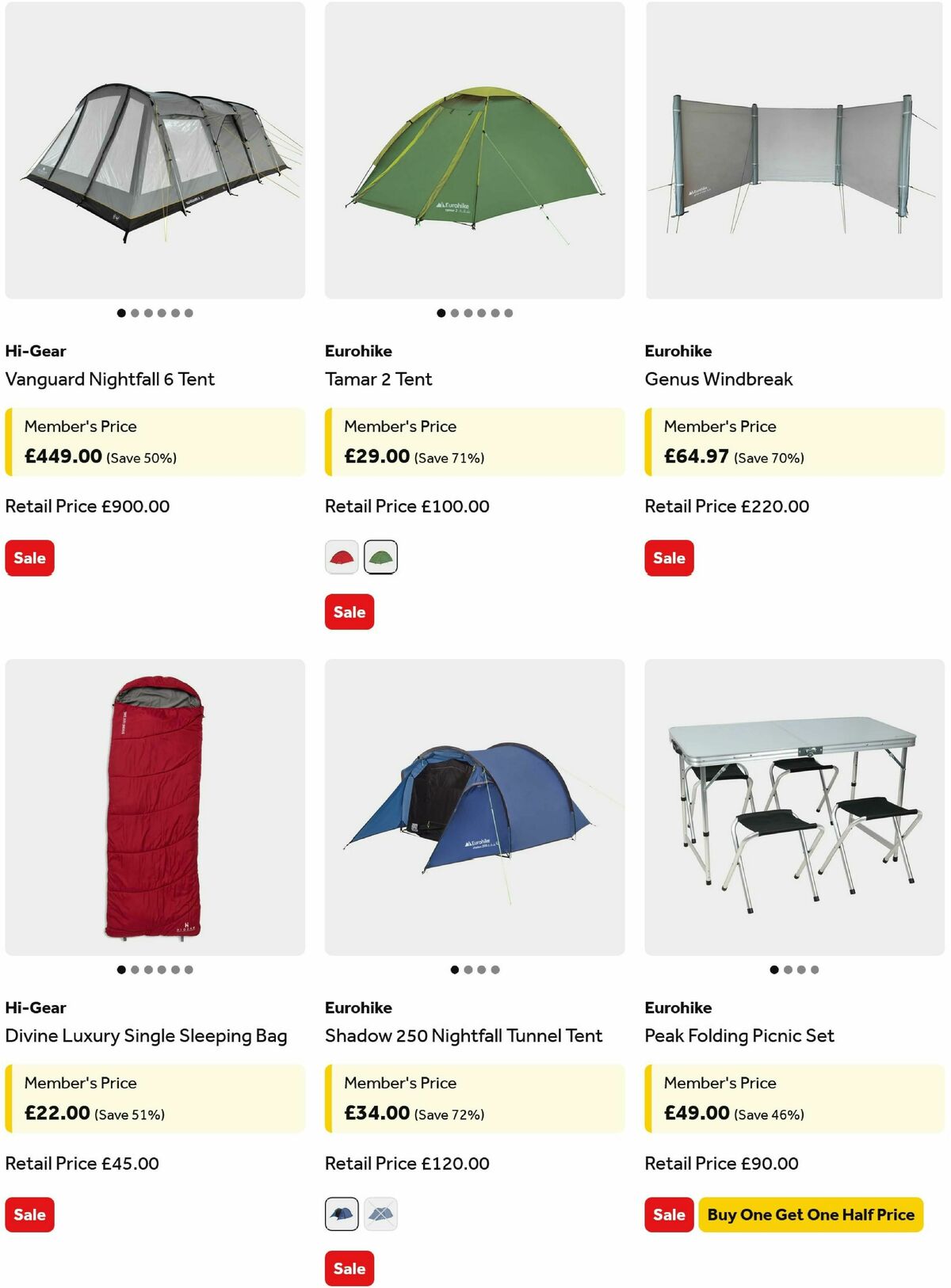 GO Outdoors Offers from 15 August