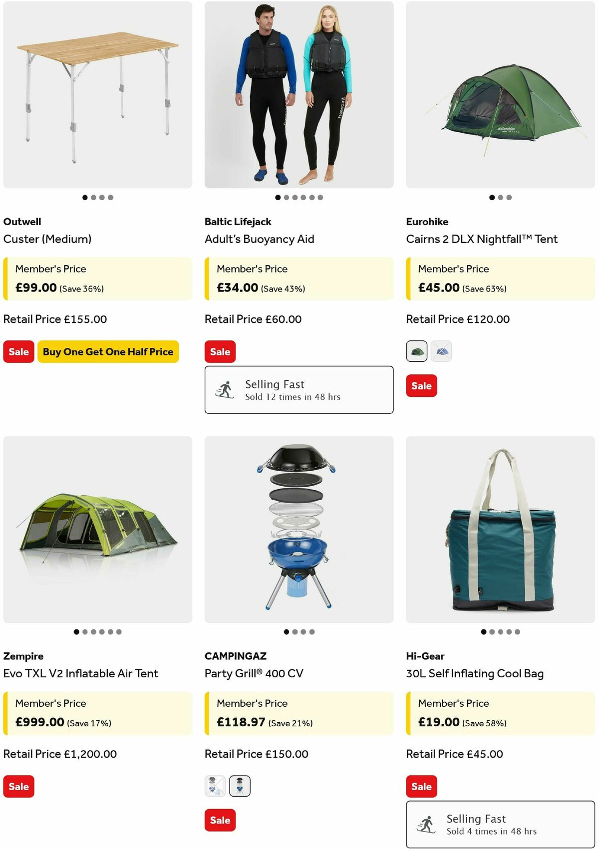GO Outdoors Offers from 29 August