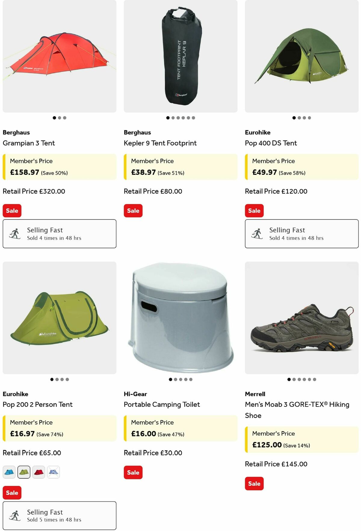 GO Outdoors Offers from 29 August