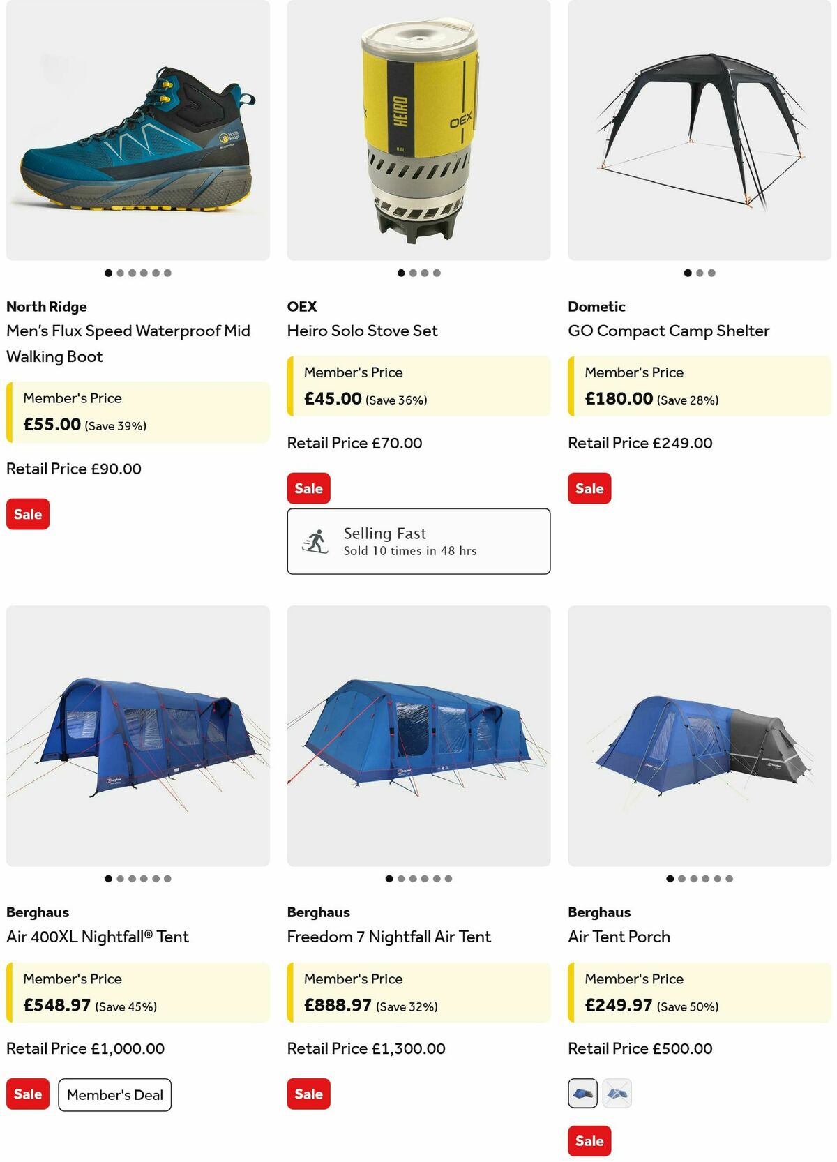 GO Outdoors Offers from 29 August
