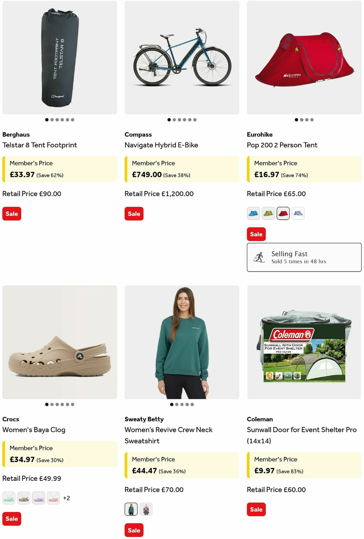 GO Outdoors Offers from 29 August
