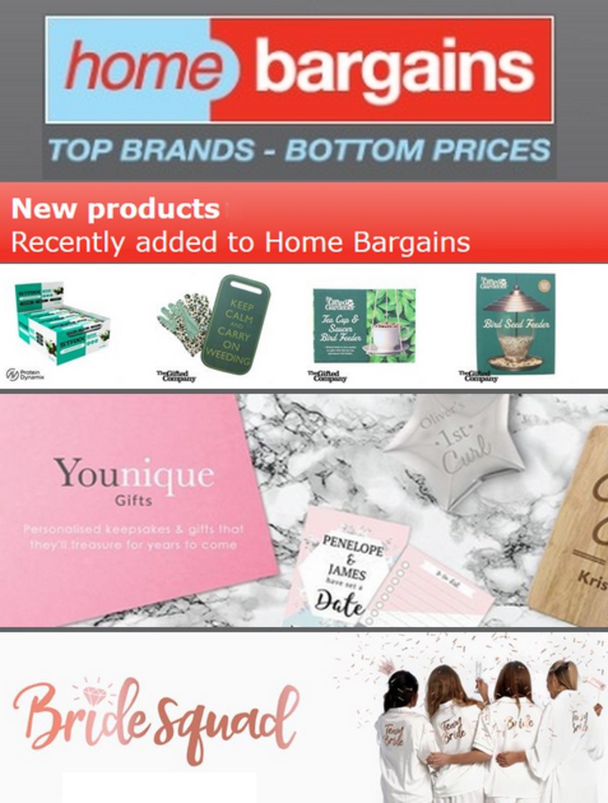 Home Bargains Offers from 20 March