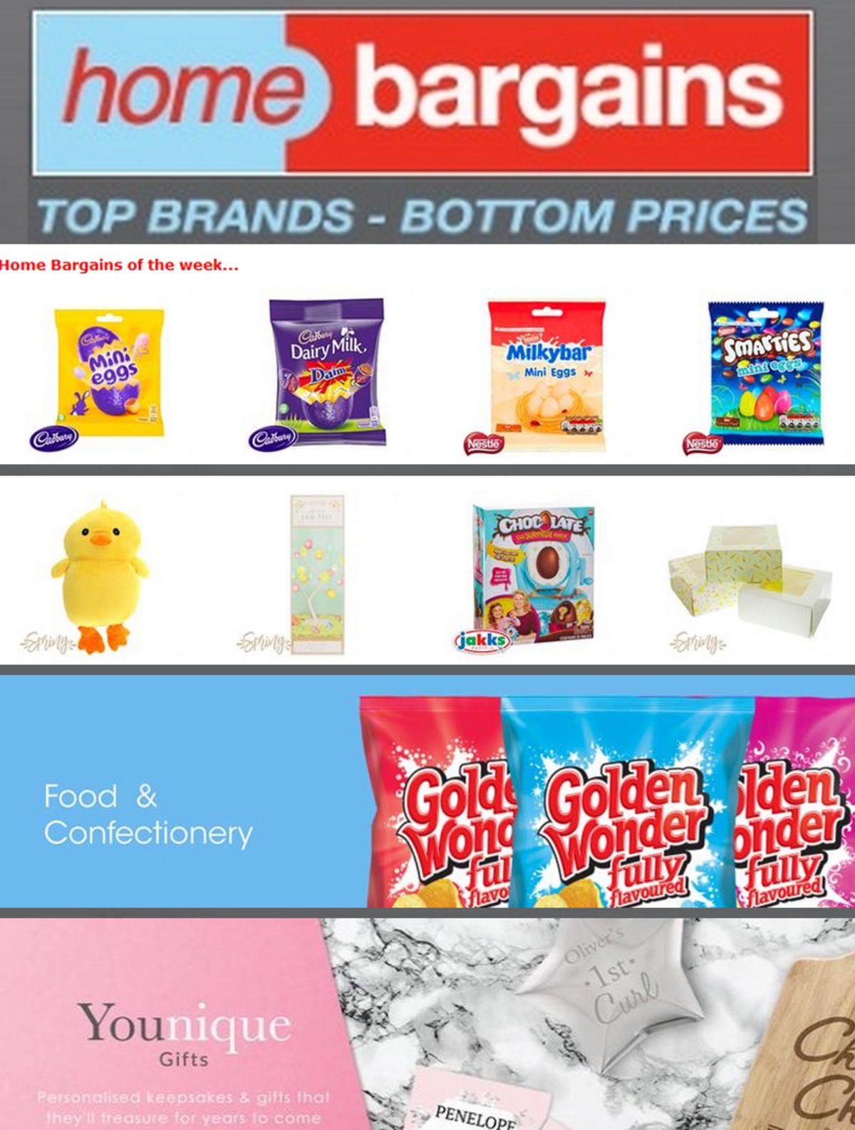 Home Bargains Offers from 10 April