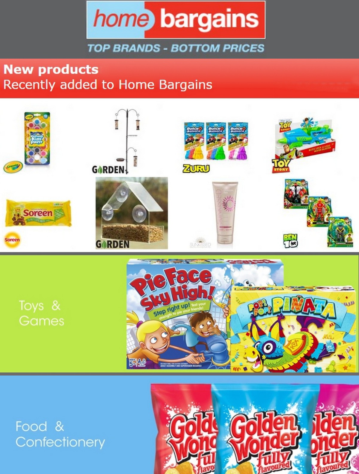 Home Bargains Offers from 8 May