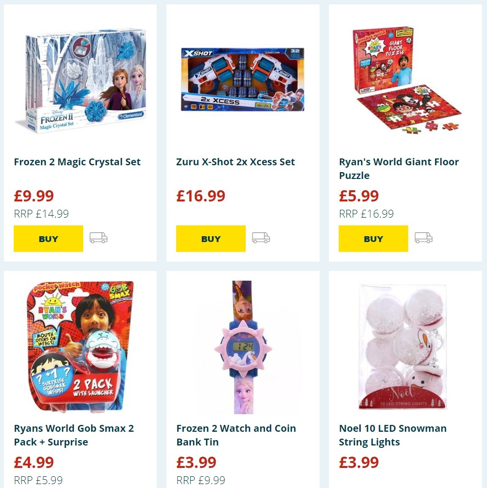 Home Bargains Offers from 11 December