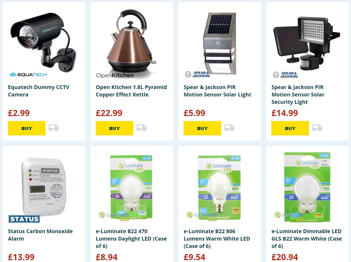 Home Bargains Offers from 8 January