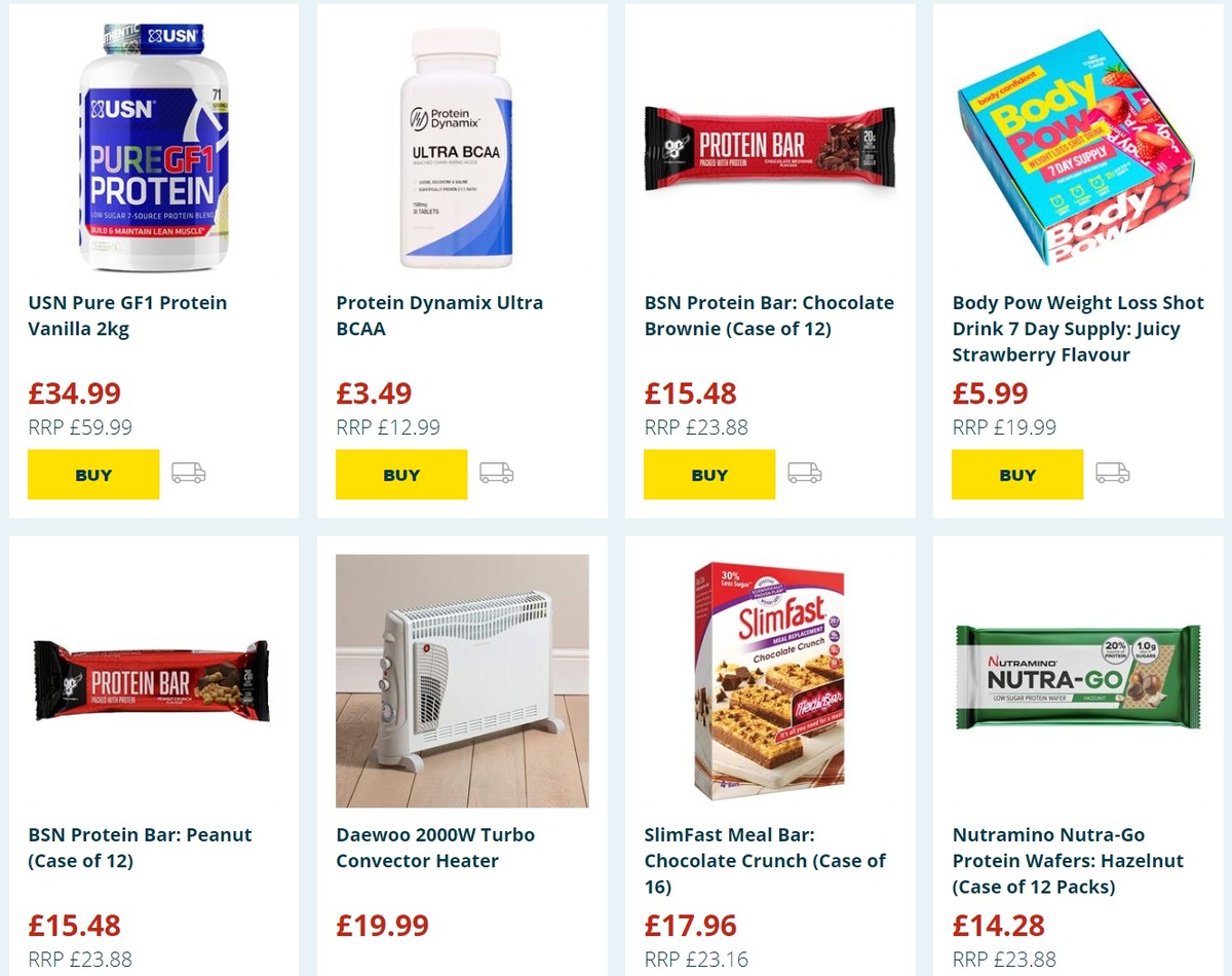 Home Bargains Offers from 8 January