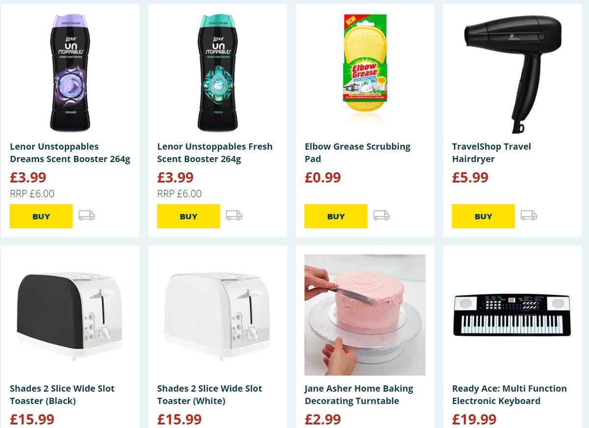 Home Bargains Offers from 5 February