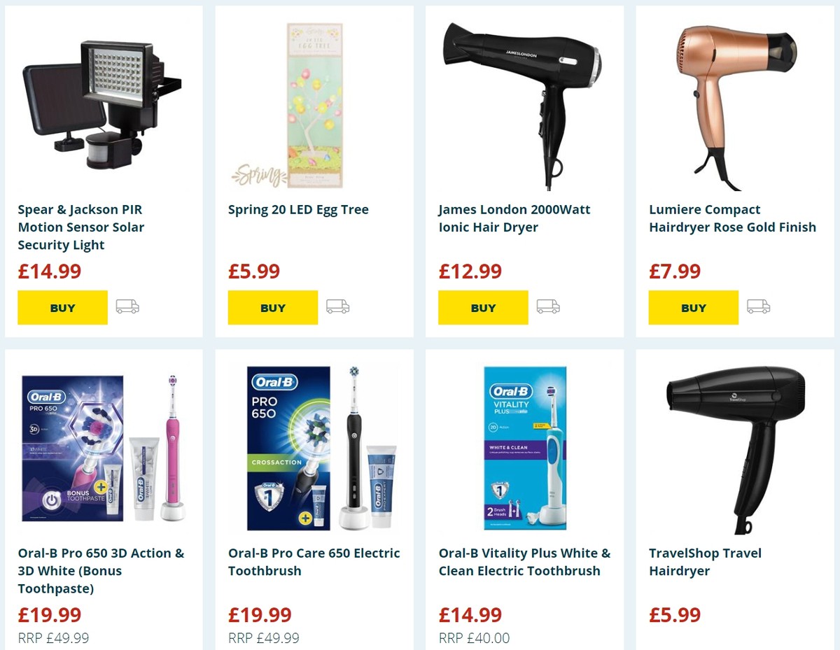 Home Bargains Offers from 19 February