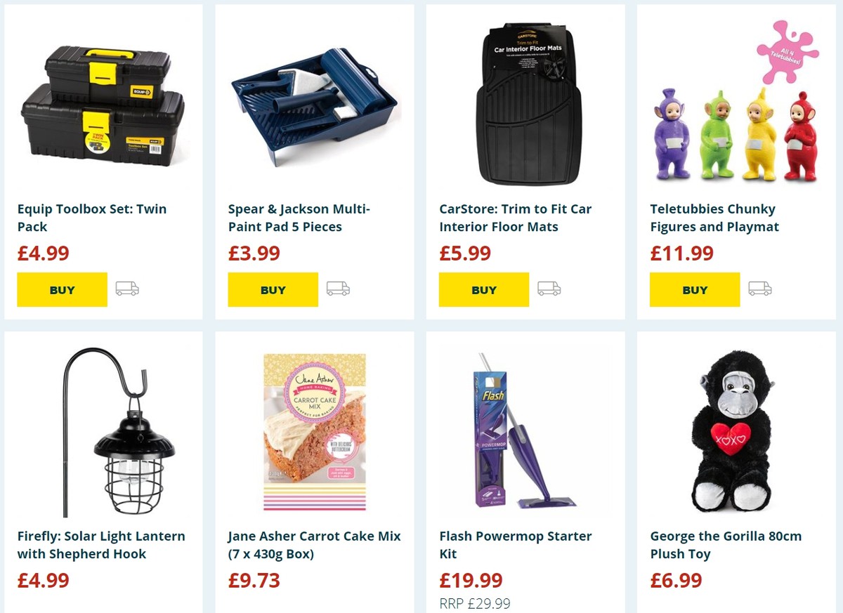 Home Bargains Offers from 19 February