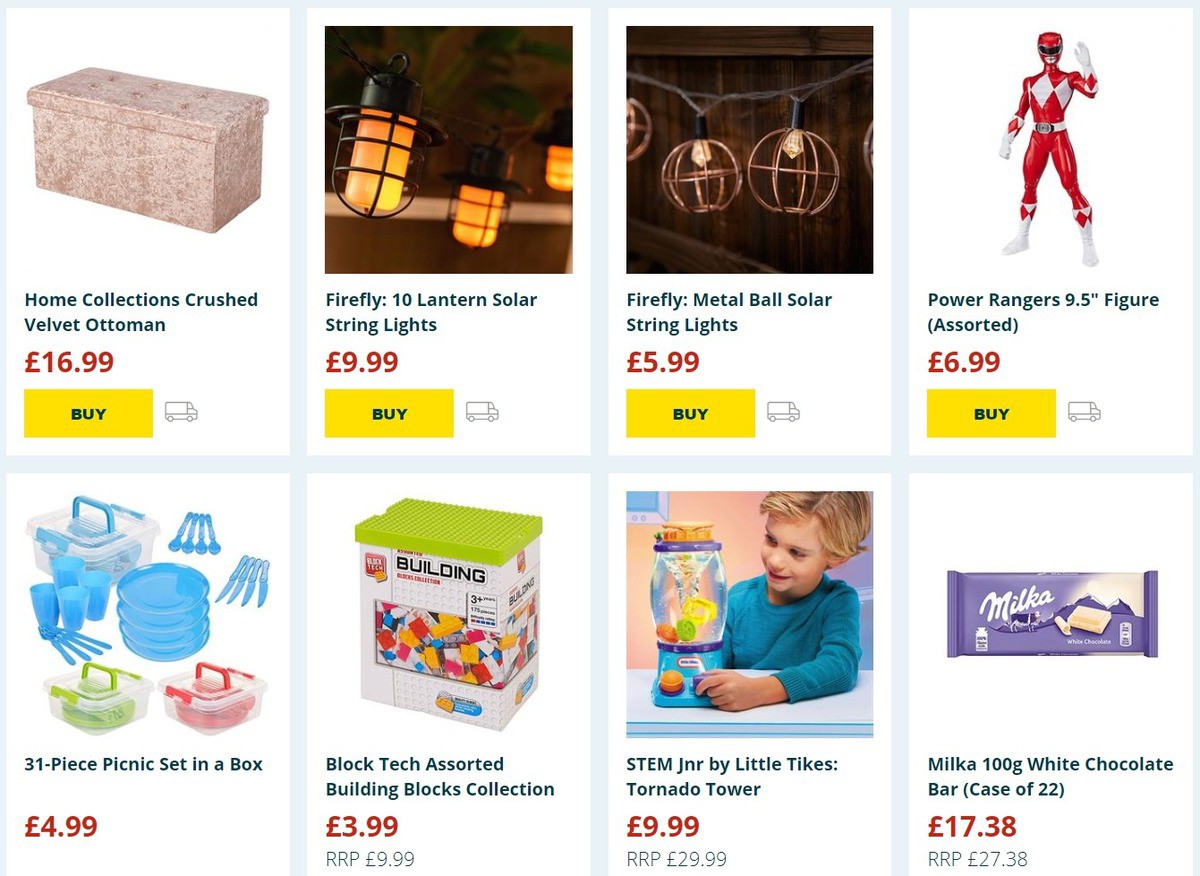 Home Bargains Offers from 4 March