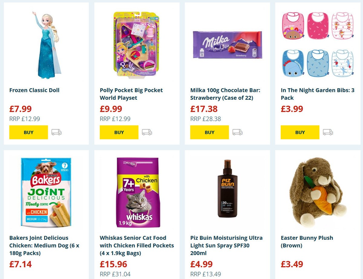 Home Bargains Offers from 15 April