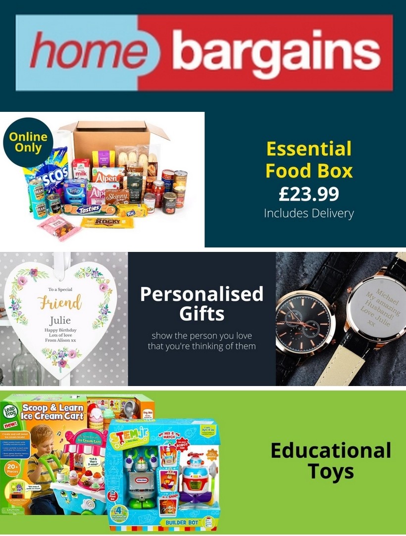 Home Bargains Offers from 29 April
