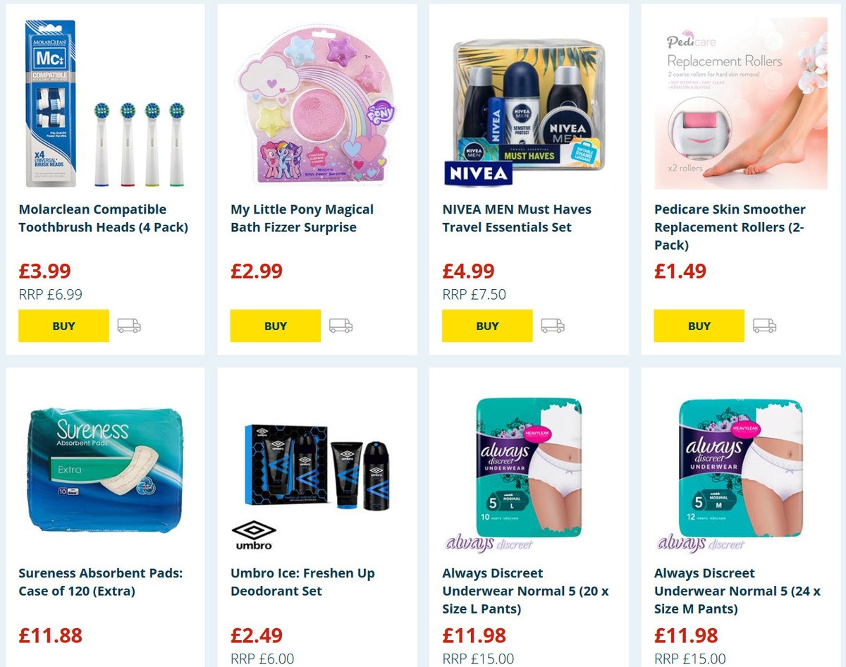 Home Bargains Offers from 29 April