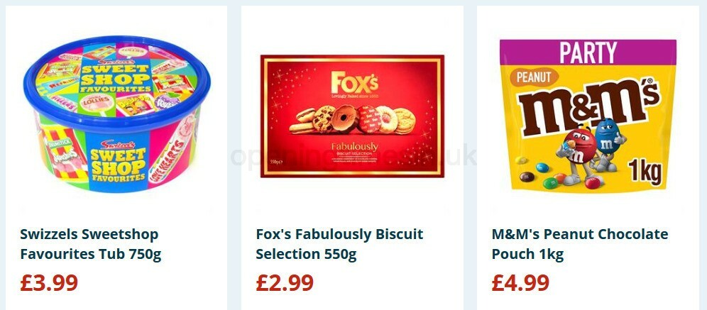 Home Bargains Offers from 7 October