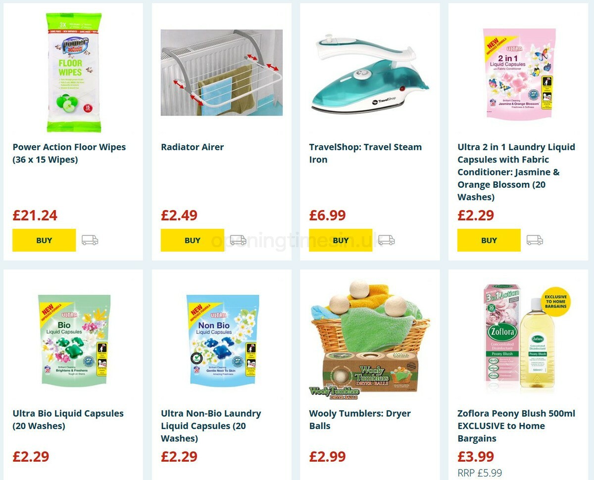 Home Bargains Offers from 28 October