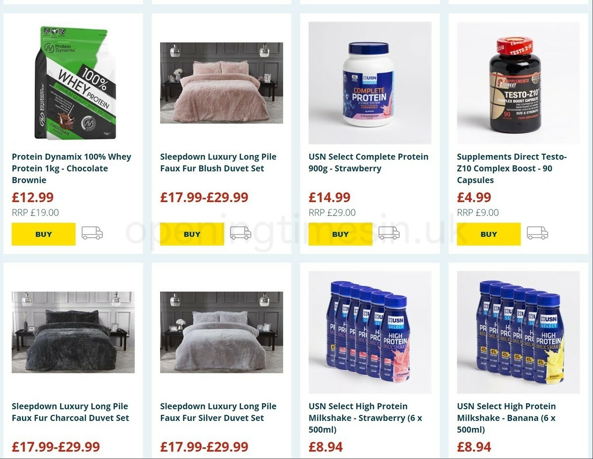 Home Bargains Offers from 21 December