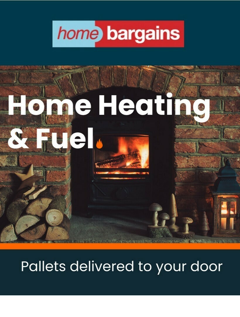Home Bargains Home Heating & Fuel Offers from 10 January
