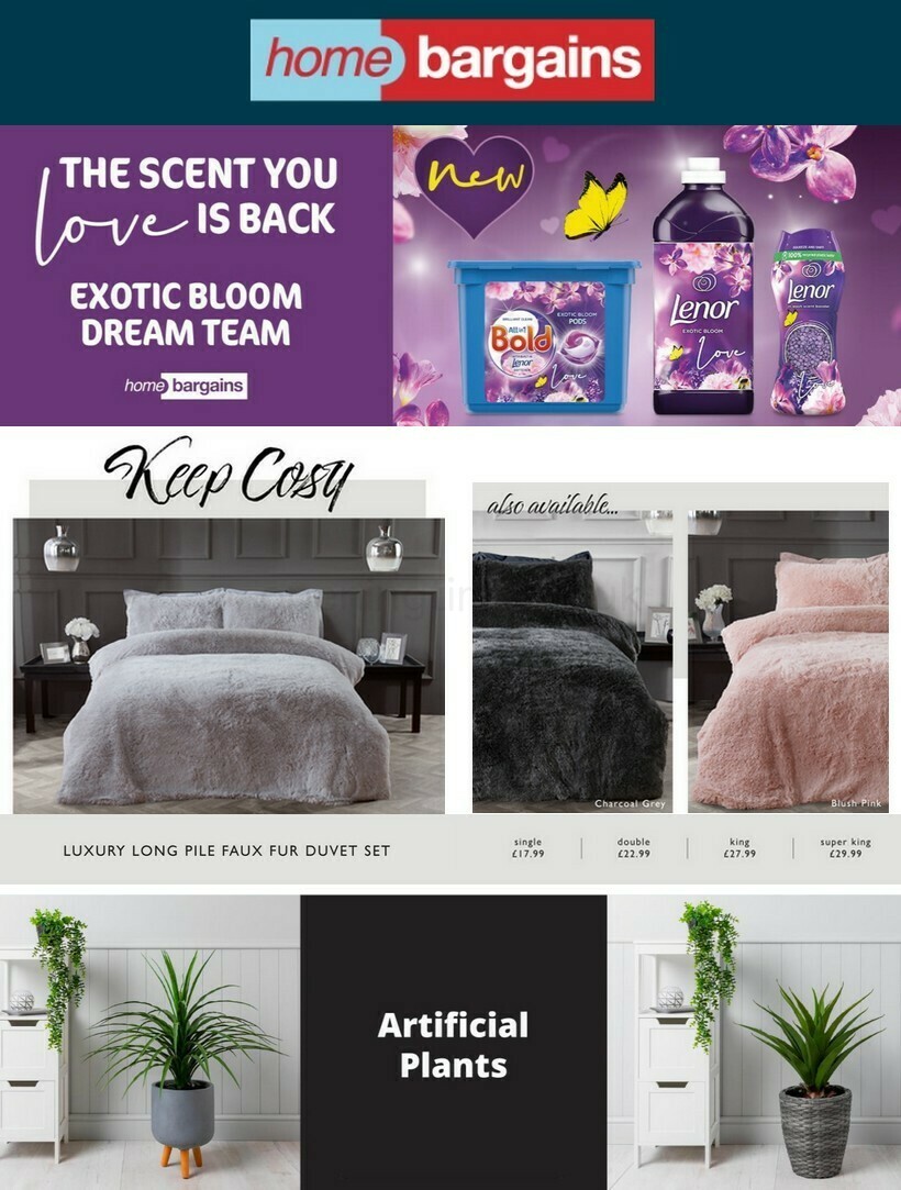 Home Bargains Offers from 16 February
